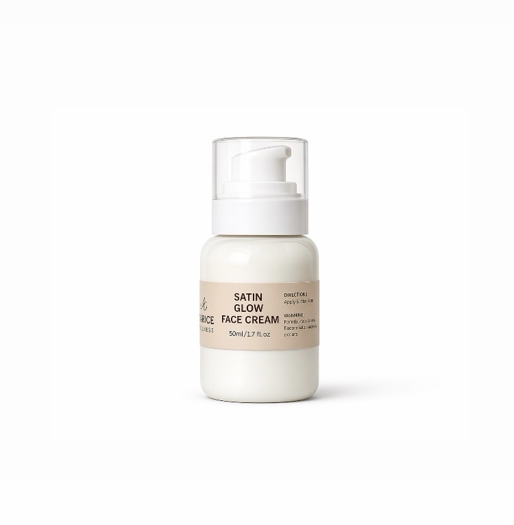 Satin glow face cream