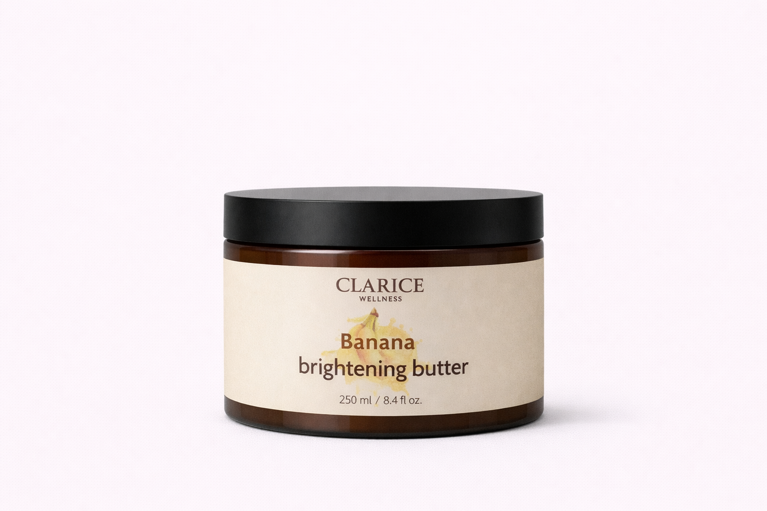 Banana brightening butter