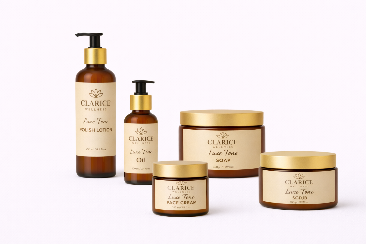 Luxe tone polish kit